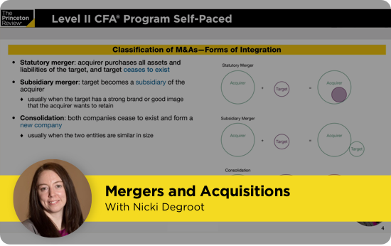 CFA Mergers and Aquisitions video screenshot